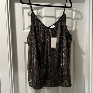 🆕•Entro• Sequin Tank Top